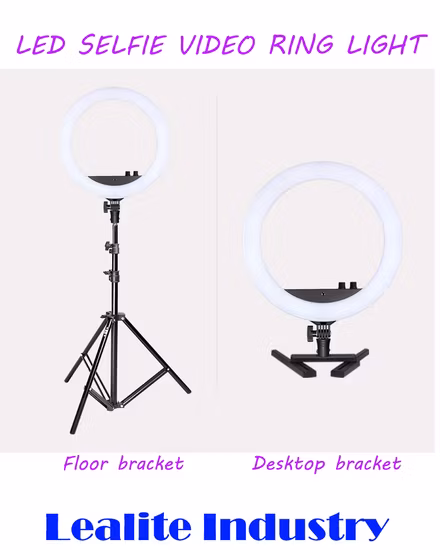 Ring Light with Tripod Stand Photographic Lighting Beauty Lamp Selfie LED Ring Light Aro De Luz